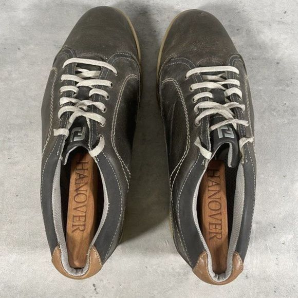 FJ Footjoy Contour Men's Size 8.5M Casual Grey Leather Spikeless Golf Shoes - Picture 3 of 8